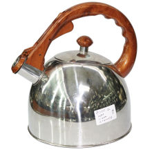 Whistling Water Kettle Manija de madera